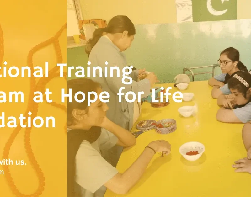 Vocational Training Program at Hope for Life Foundation